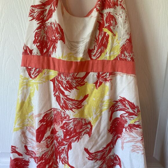 Patagonia Dress Women’s Size Large Summer Tie Straps Sleeveless Organic Cotton - Picture 3 of 10